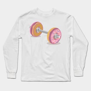 Donut Barbell Long Sleeve T-Shirt
